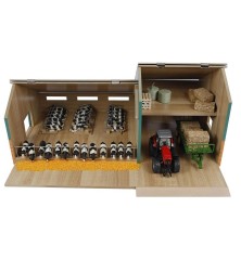 Etable avec hangar