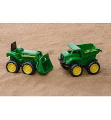 Camion Benne et Tracteur John Deere Monster Treads