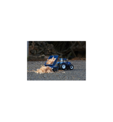 Tracteur New Holland T6 avec remorque