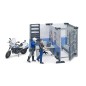 Pack Poste de Police avec Moto