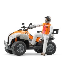 Quad avec pilote