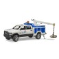 RAM 2500 camion de service avec grue et gyrophare