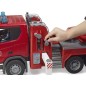 Scania Super 560R camion de pompier avec échelle pivotante