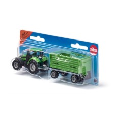 Tracteur Deutz-Fahr avec remorque Fortuna