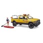 Power Wagon RAM 2500 du maître-nageur avec figurine, Stand Up Paddle