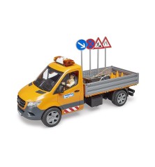 Camion municipal Mercedes Benz Sprinter avec conducteur et acces.