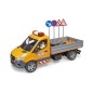Camion municipal Mercedes Benz Sprinter avec conducteur et acces.