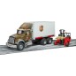 Camion Mack Granite UPS avec chariot élévateur
