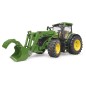 Tracteur John Deere 7R avec chargeur frontal