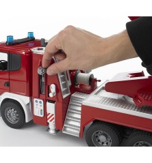 Camion de pompier avec échelle Scania R-Série