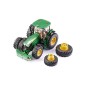 John Deere 7290R à roues jumelées