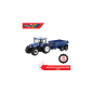 Tracteur New Holland T6 avec remorque