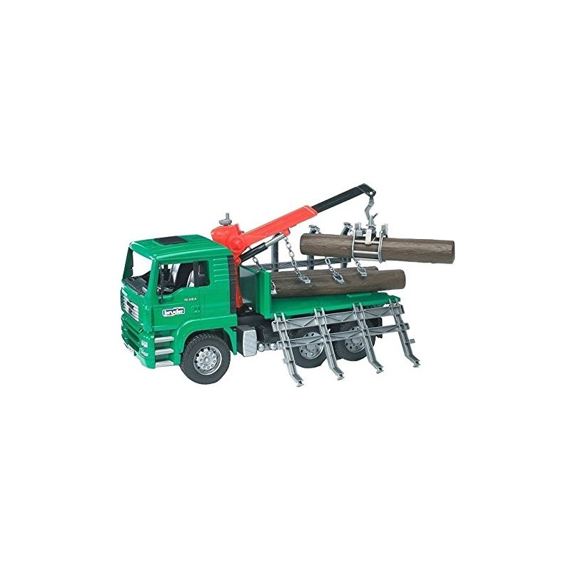 Camion forestier MAN TGA avec chargeur
