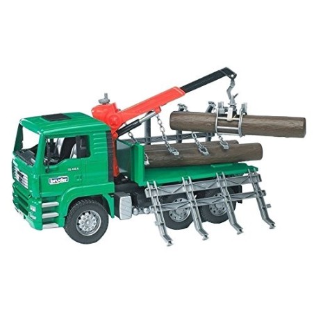 Camion forestier MAN TGA avec chargeur