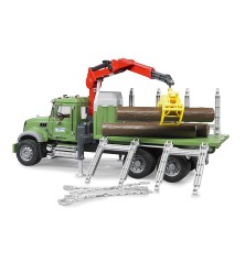 Camion Mack Granite avec 3 troncs