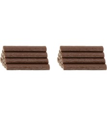 20 troncs en bois