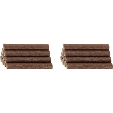 20 troncs en bois