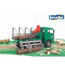 Camion forestier MAN TGA avec chargeur