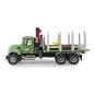 Camion Mack Granite avec 3 troncs