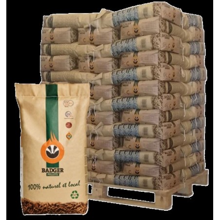 Pellets Badger Palette/65 sacs
