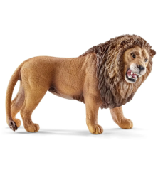 Lion rugissant