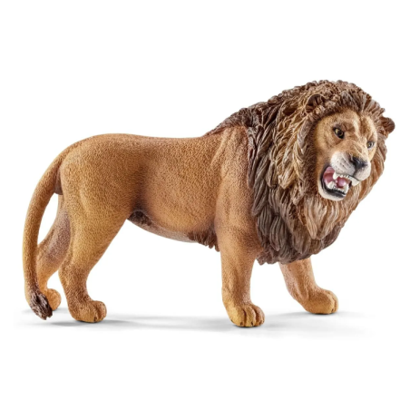 Lion rugissant