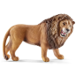 Lion rugissant