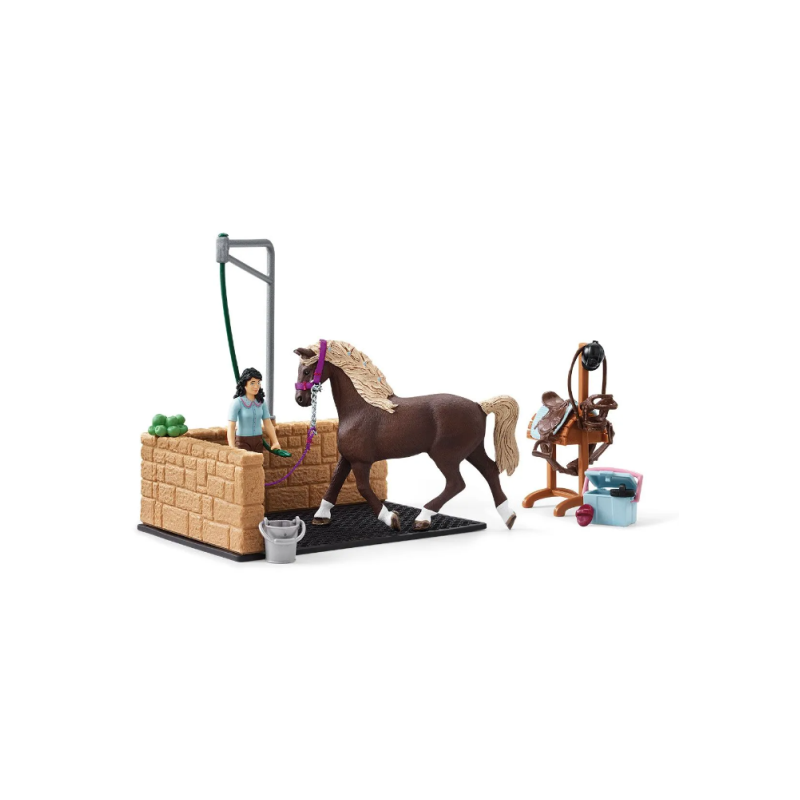 Box de lavage pour chevaux Emily & Luna
