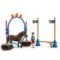 Course d'agility pour poney