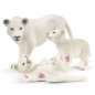 Lionne avec bébés