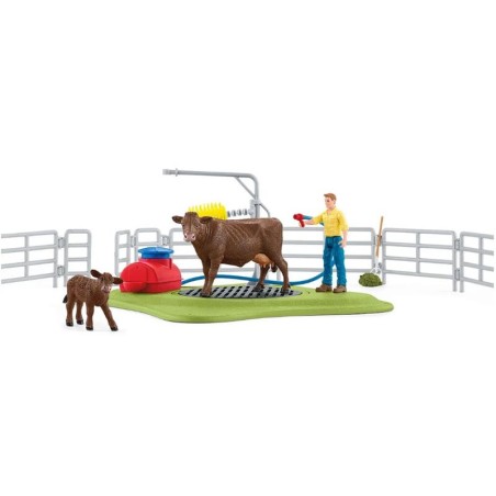 Station de lavage pour vaches