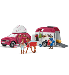 Grand Voyage Équestre En Voiture Et Remorque