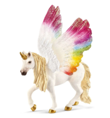 Licorne ailée Arc-En-Ciel