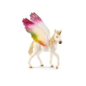 Licorne ailée Arc-En-Ciel poulain