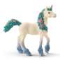 Licorne aux fleurs poulain