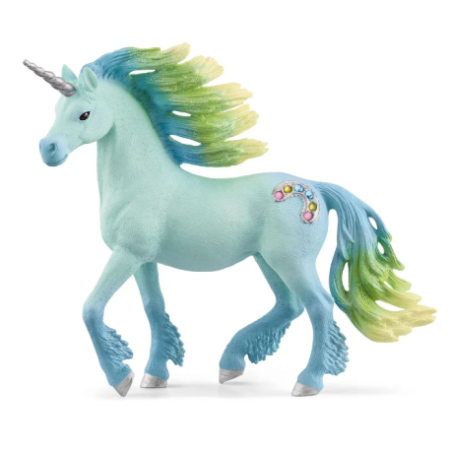 Licorne barbe à papa