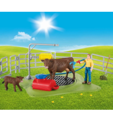 Station de lavage pour vaches