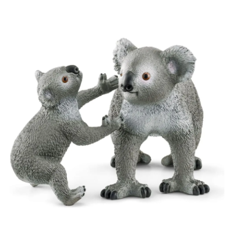 Maman koala avec son bébé