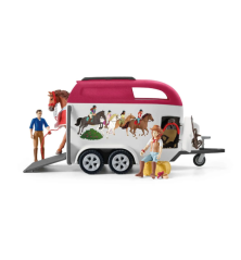 Grand Voyage Équestre En Voiture Et Remorque