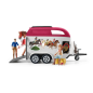 Grand Voyage Équestre En Voiture Et Remorque