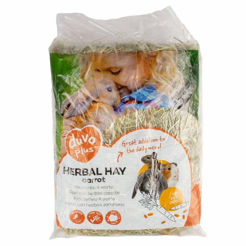 Foin a base des herbes Carotte 500g