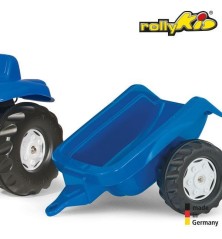 Tracteur New Holland TVT 190 avec remorque