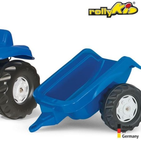 Tracteur New Holland TVT 190 avec remorque