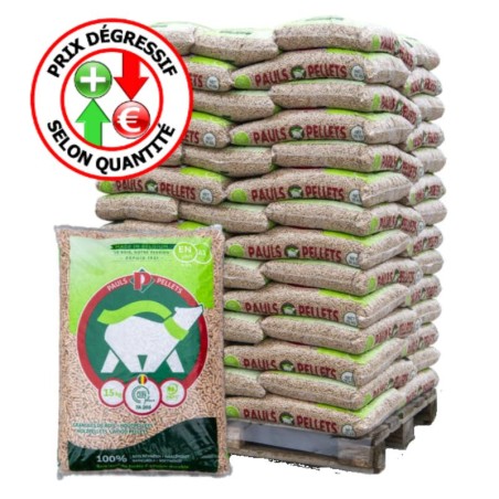 Pellets Pauls Palette/70 sacs