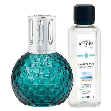 Coffret Lampe Berger Disco Verte + 250 ml
