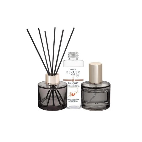 Coffret Maison Berger Rosalie Mini bouquet + Parfum 90 ml + Spray 50 ml