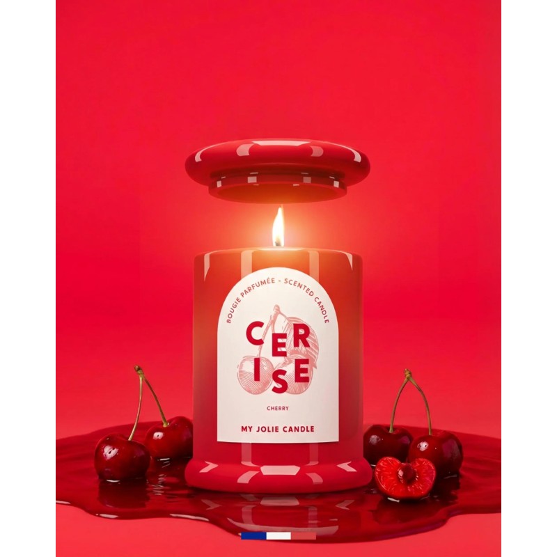 Bougie Trendy Cerise 150g