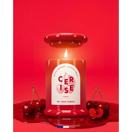 Bougie Trendy Cerise 150g
