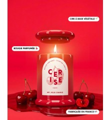 Bougie Trendy Cerise 150g