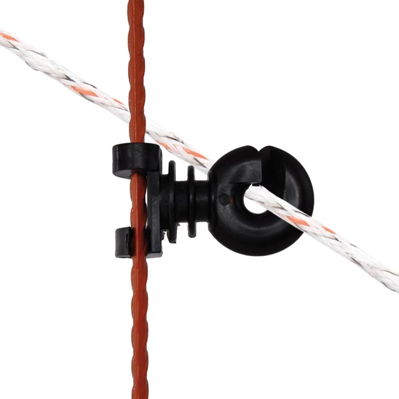 Isolateur réglable pour piquet de fer